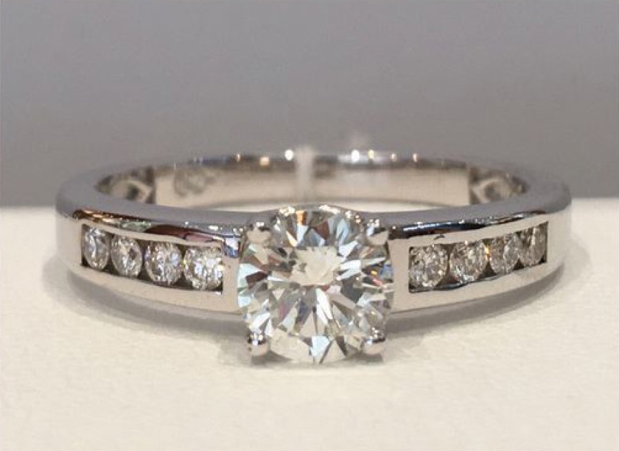 Diamantnahaufnahme